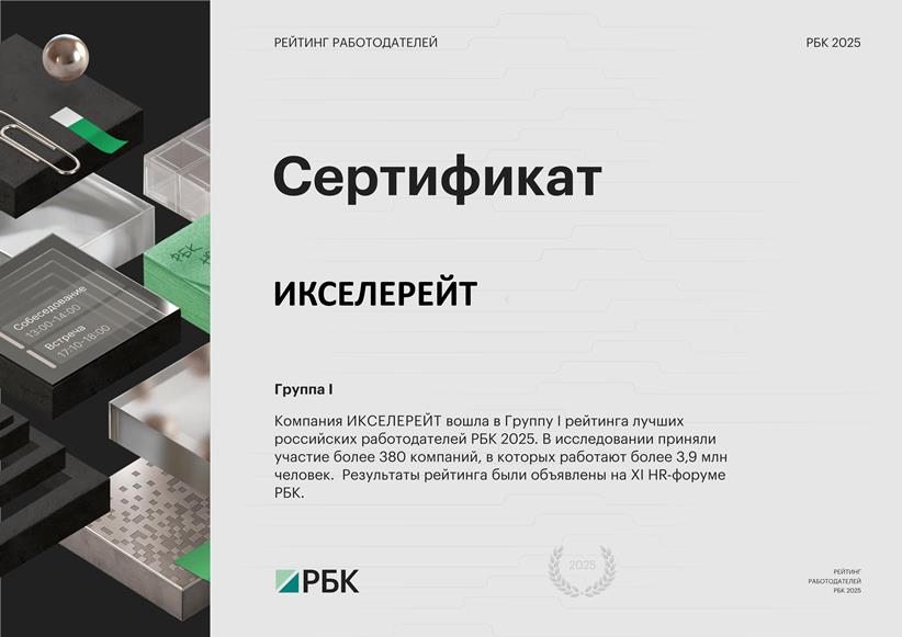 Рейтинг лучших российских работодателей РБК 2025