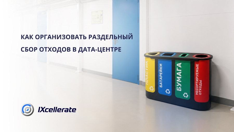 Как организовать раздельный сбор отходов в дата-центре